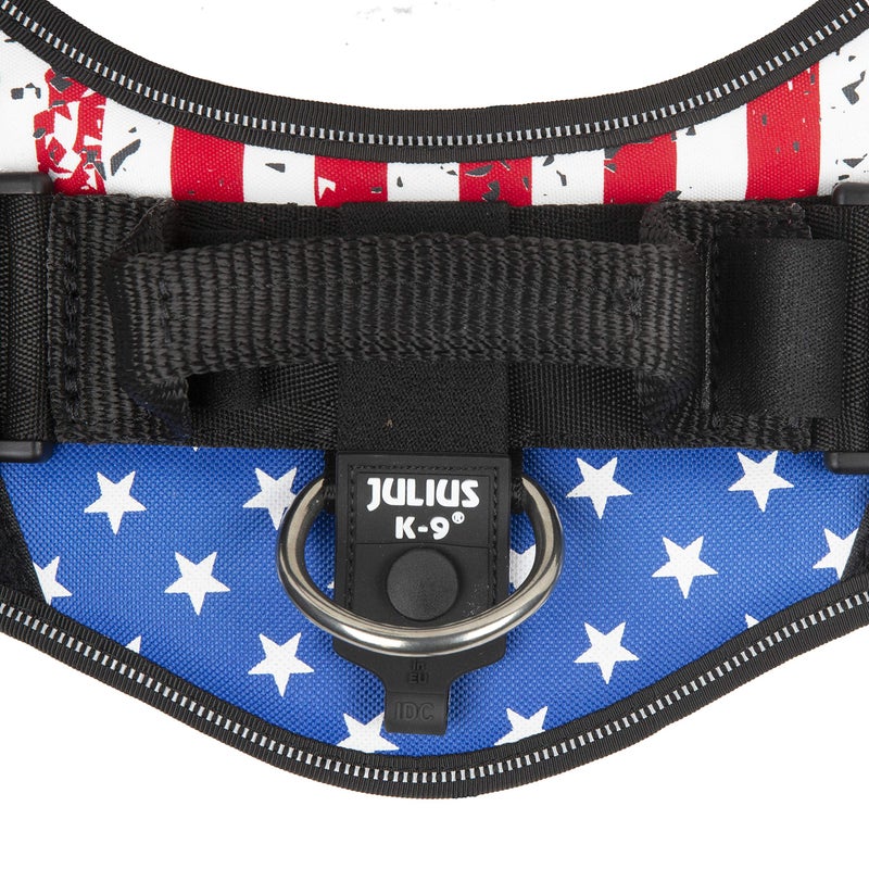 JULIUS K9  IDC Powerharness, Size: L/1, USA Flag - Image 3